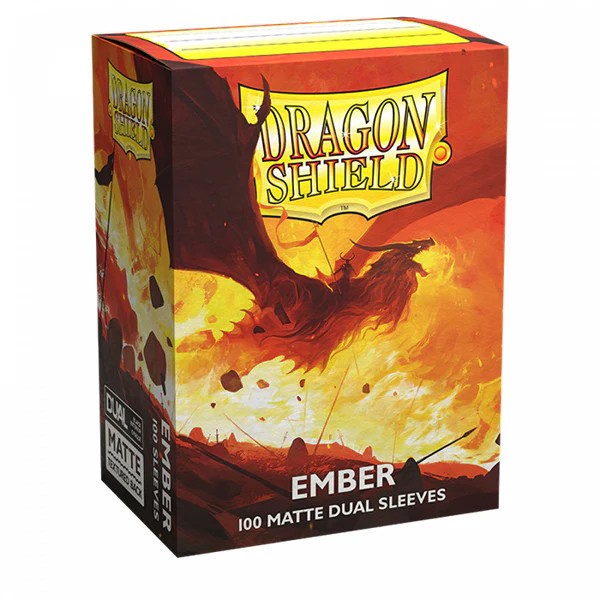 DRAGON SHIELD Dual Matte Sleeves Ember 'Alaric, Revolution Kindler' magic poke2