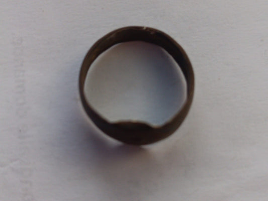 Vero Anello Antico Medievale in Bronzo Legittima Provenienza Idea Regalo Storica1