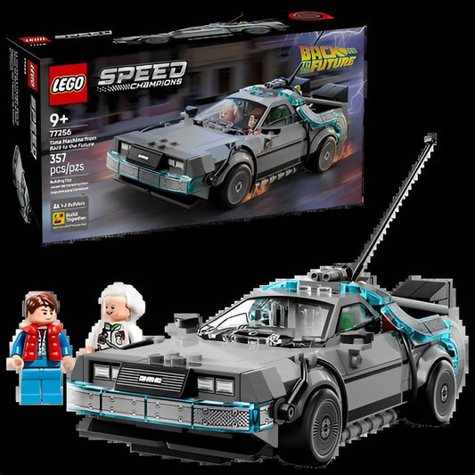 LEGO Speed Champions 77256 Macchina del tempo di Ritorno al futuro1