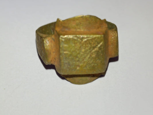 Vero Anello Antico Medievale in Bronzo Legittima Provenienza Idea Regalo Storica1