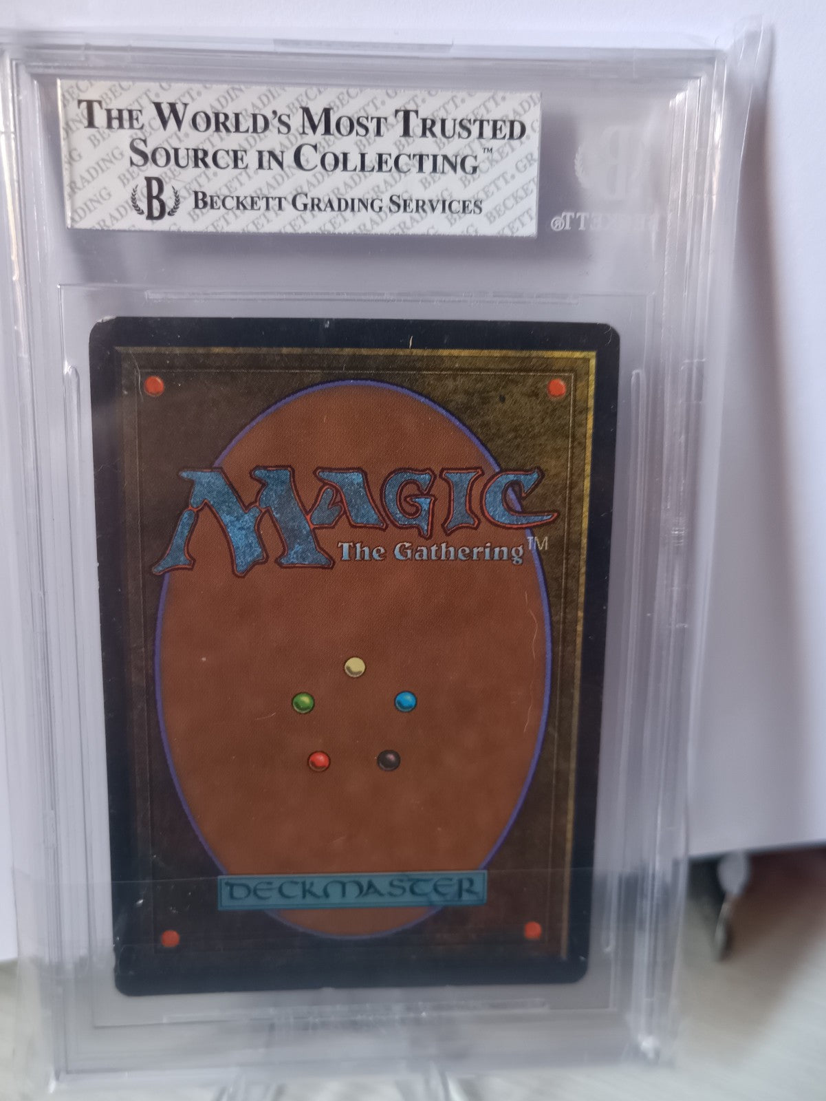 Magic MTG King Suleiman Arabian Nights BGS 8 vintage 1993 ENG Gradata 9/8/8/7.51
