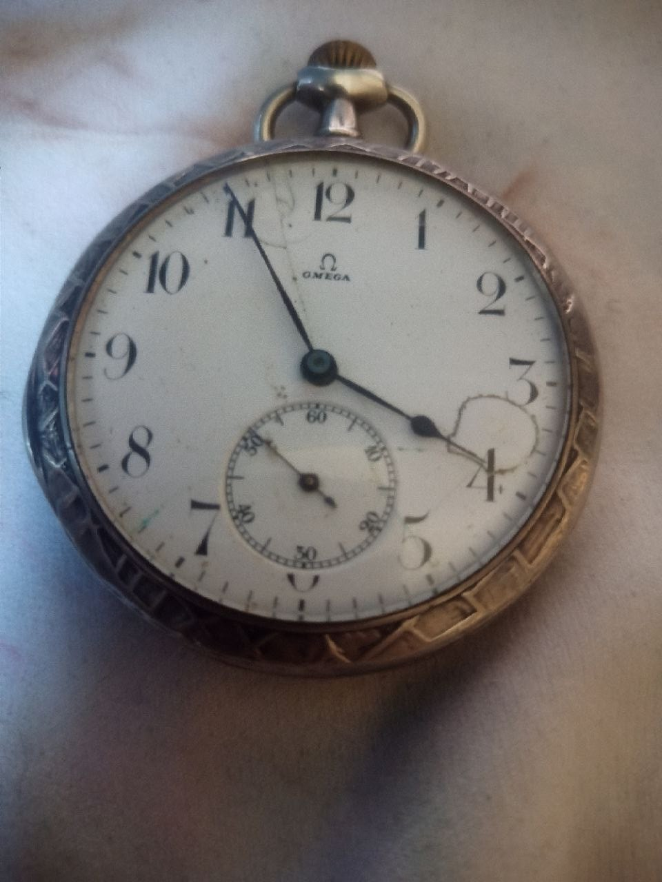 Orologio da tasca Omega Grand Prix Paris 1900 Funzionante