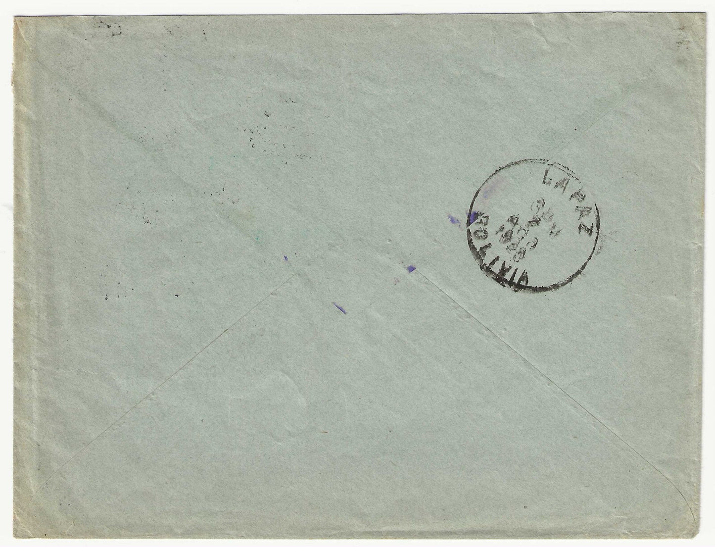 1926 Regno d'Italia - Busta per La Paz (Bolivia) con 1,25 l. Floreale