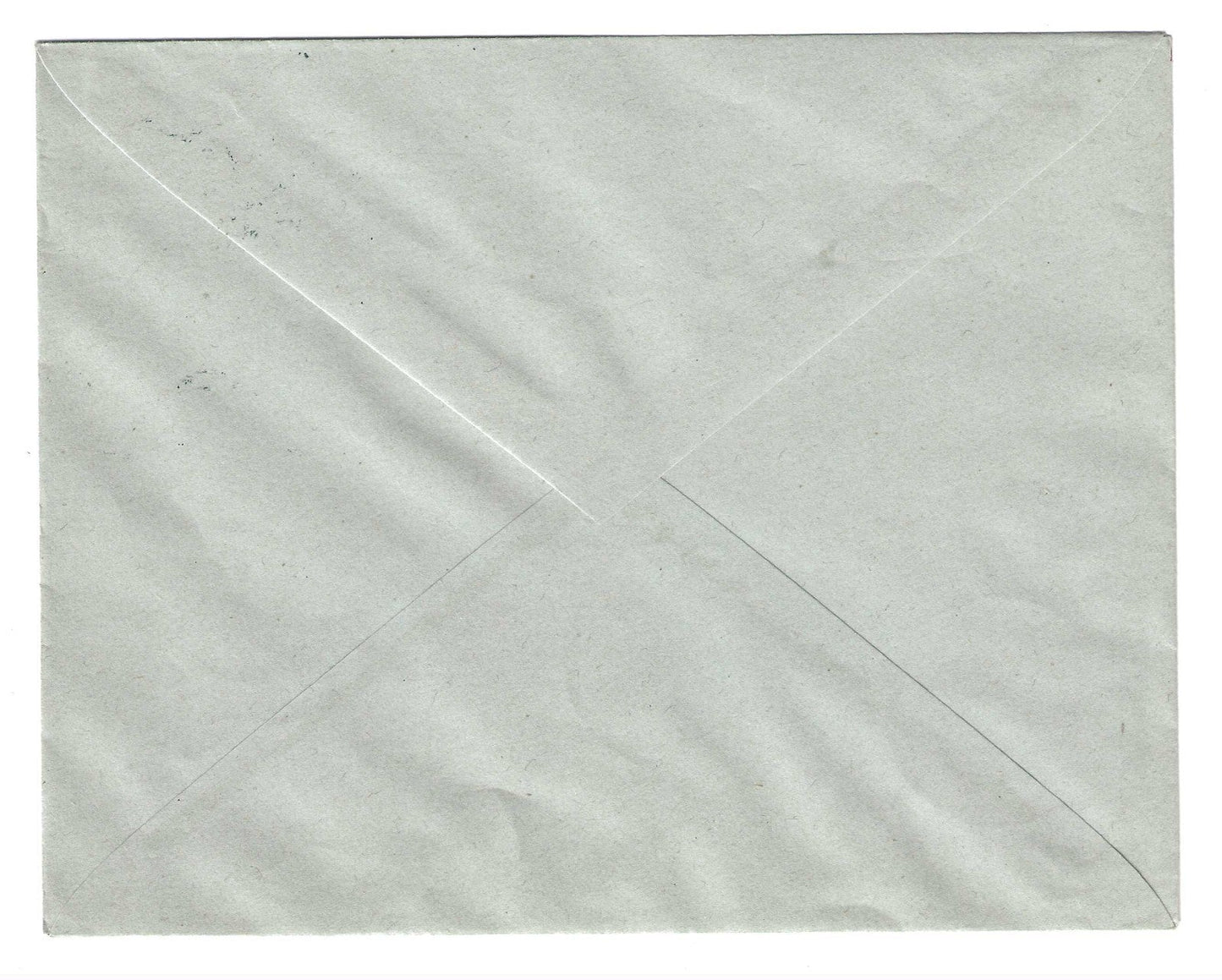 1919 Fiume - Busta affrancata con quartina Segnatasse soprastampa spostata