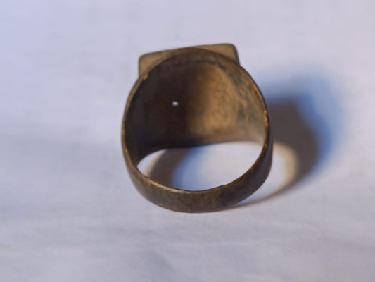 Vero Anello Antico Medievale in Bronzo Legittima Provenienza Idea Regalo Storica1