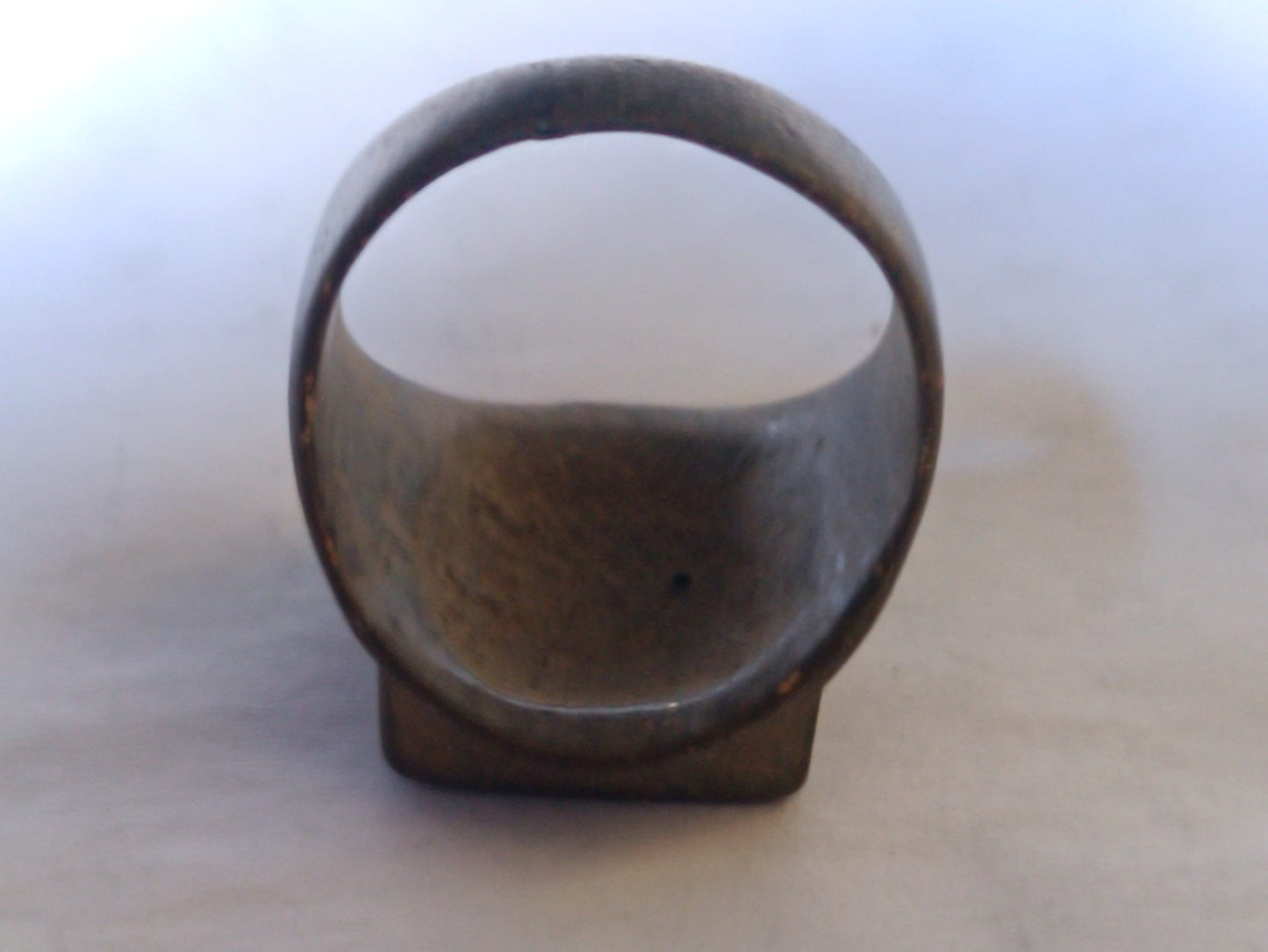 Vero Anello Antico Medievale in Bronzo Legittima Provenienza Idea Regalo Storica2