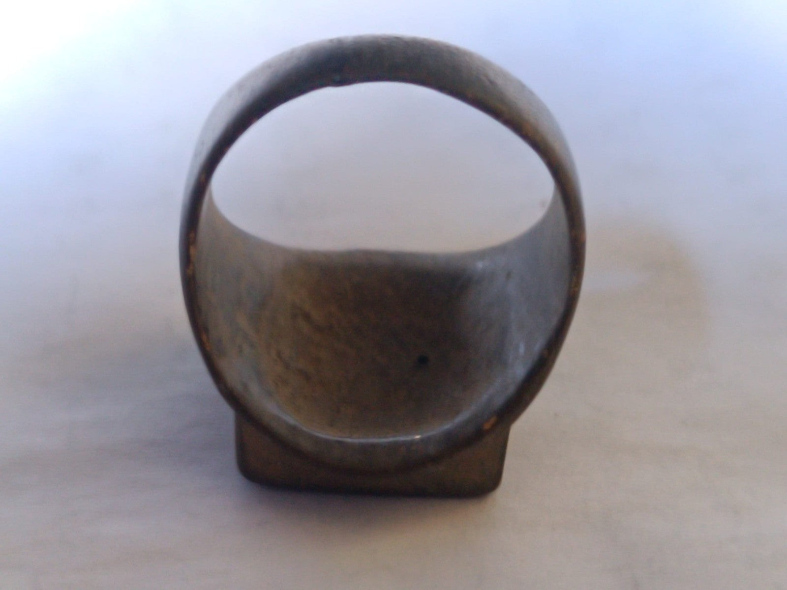 Vero Anello Antico Medievale in Bronzo Legittima Provenienza Idea Regalo Storica2