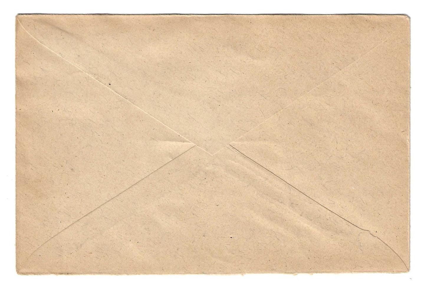 1920 Fiume - Lettera con coppia 2 c. Allegorie carta B e 5 c. Segnatasse