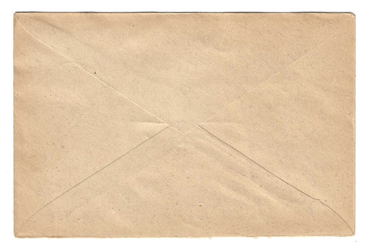 1920 Fiume - Lettera con coppia 2 c. Allegorie carta B e 5 c. Segnatasse