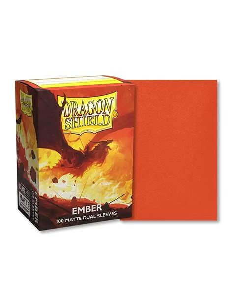DRAGON SHIELD Dual Matte Sleeves  Ember 'Alaric, Revolution Kindler' magic poke0