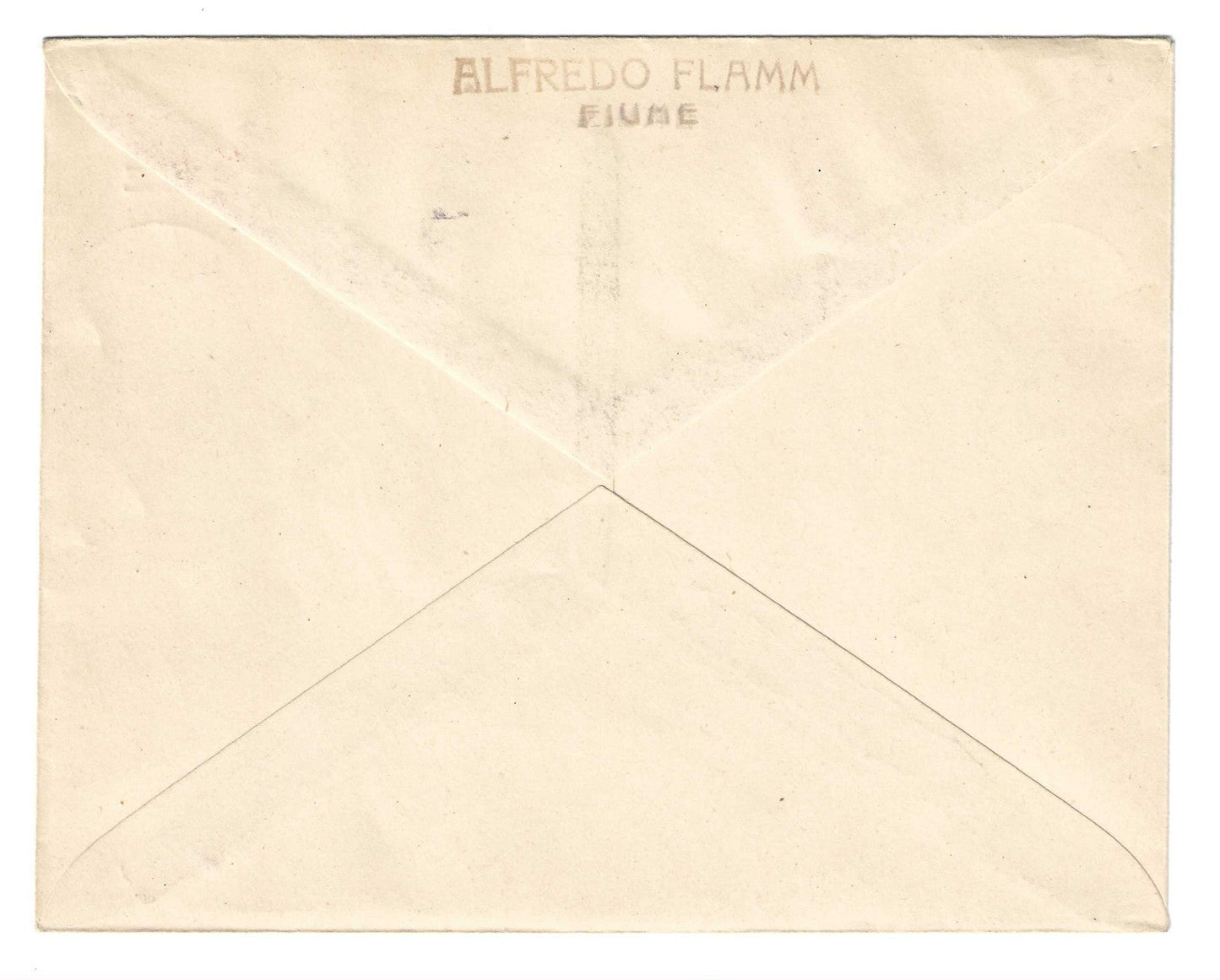 1918 Fiume - Busta postale S. Stefano d'Ungheria con valori Mietitori S. Sorani