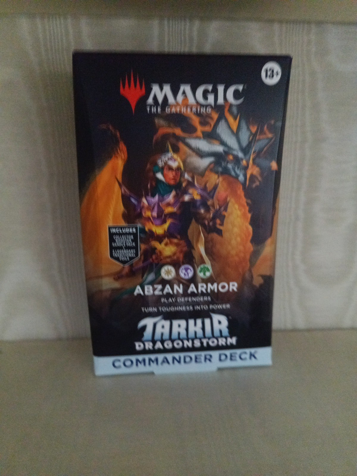 Magic Commander Deck "Abzan Armor" Tarkir Dragonstorm English Mazzo Sealed Mtg0