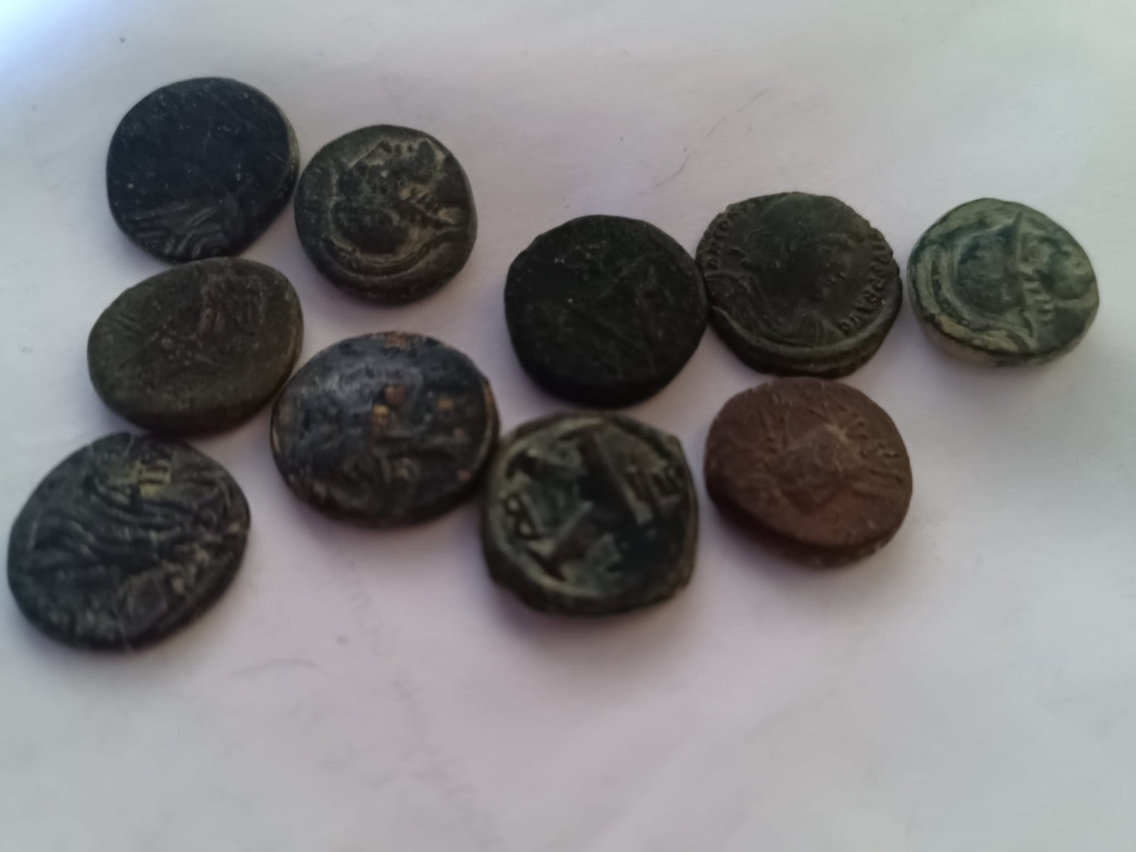 Moneta Antica Casuale Originale in Capsula Legittima provenienza Idea Regalo1