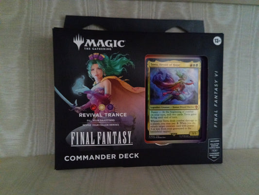 Magic The Gathering FINAL FANTASY Commander Deck Revival Trance English New OVP0