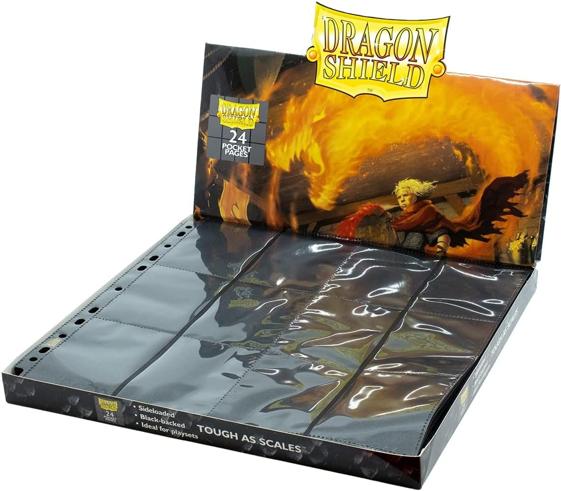 Dragon Shield 24 Pocket Binder Page - Clear (50)0