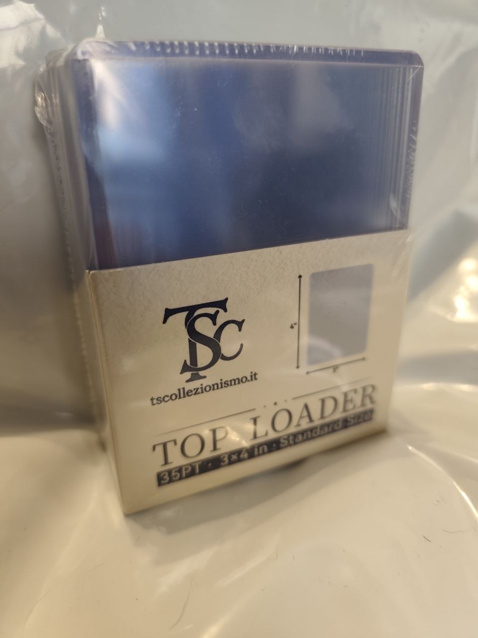 TS Collezionismo Toploader Rigidi Premium (Pack da 25)