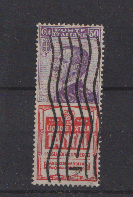 Regno d'Italia 50 c. pubblicitario Tantal | Usato