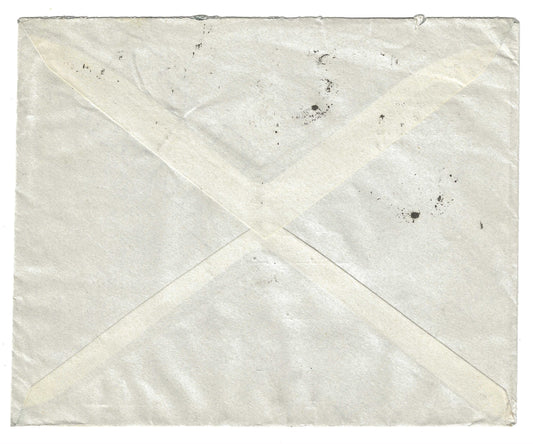 1932 Regno d'Italia Busta per Vienna con francobolli 15 c. Machiavelli serie Pro Dante Alighieri