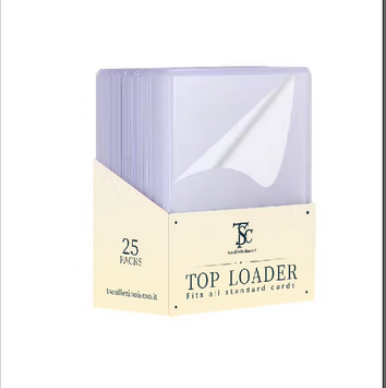 TS Collezionismo Toploader Rigidi Premium (Pack da 25)