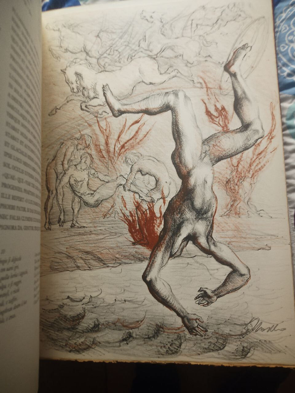 OVID'S METAMORPHOSIS (Illustrations by Marcello Tommasi) in-folio - eldec 1975