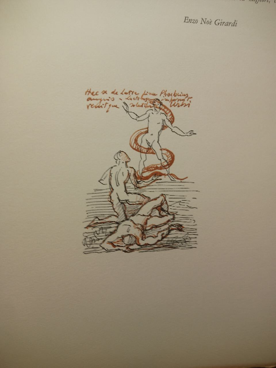 OVID'S METAMORPHOSIS (Illustrations by Marcello Tommasi) in-folio - eldec 1975